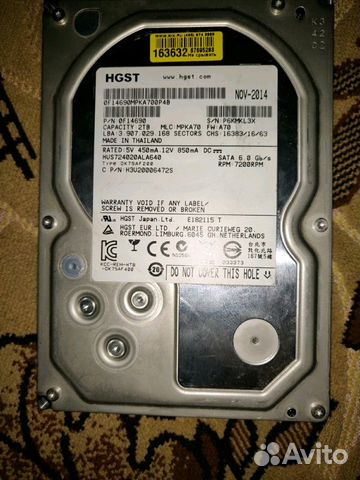 2Тб hgst