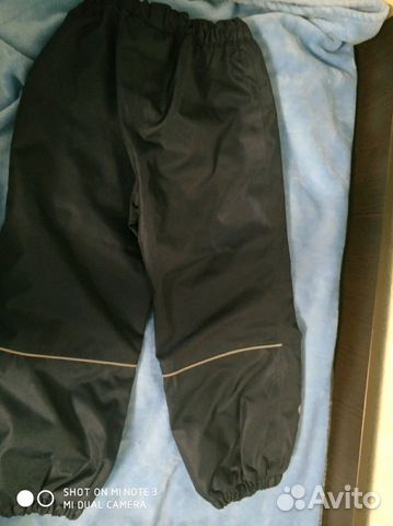 Демисезонные водооталкивающие брюки 116