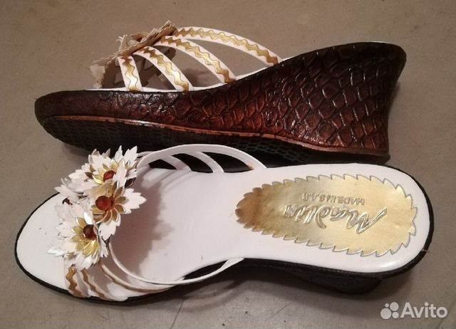 Босоножки на танкетке Madlin 39-41 размер