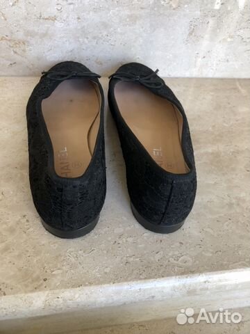 Chanel балетки 39,5 оригинал Chanel балетки 39,5 оригинал