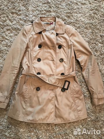Плащ тренч stradivarius