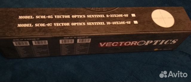Прицел vector optics sentinel 8-32X50 E-SF новый