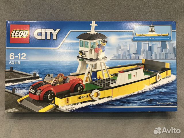 Lego City 60119 Паром