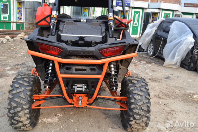 Бампер задний Polaris RZR 1000