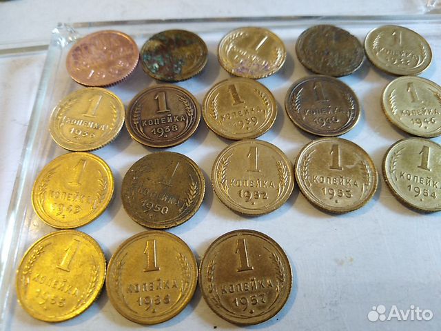 Монеты СССР с 1922 по 1957 г
