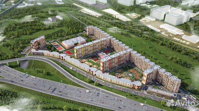 1-к квартира, 41.8 м², 2/15 эт. 1-к квартира, 41.8 м², 2/15 эт.