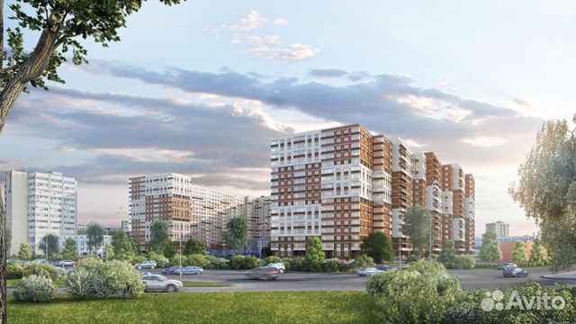 1-к квартира, 41.4 м², 2/17 эт.