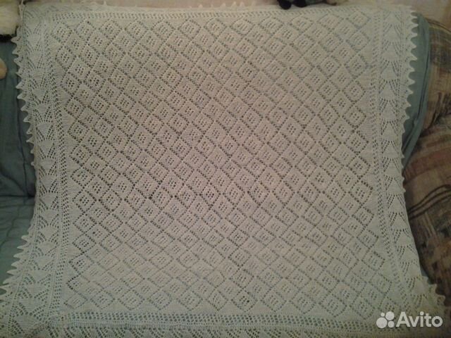 Оренбургский платок ручн. вязки