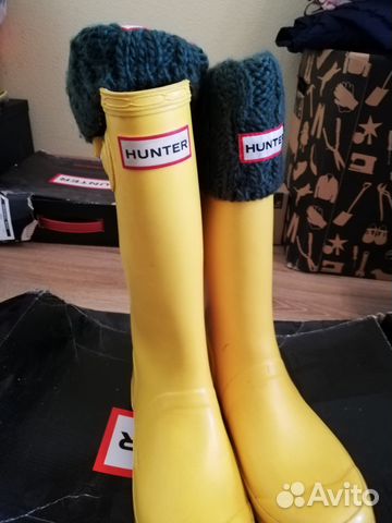 Hunter резиновые сапоги Hunter резиновые сапоги