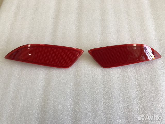 Катафорты заднего бампера Тойота Камри 55