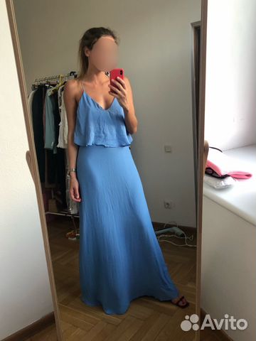 Платье лазурное Zara Платье лазурное Zara