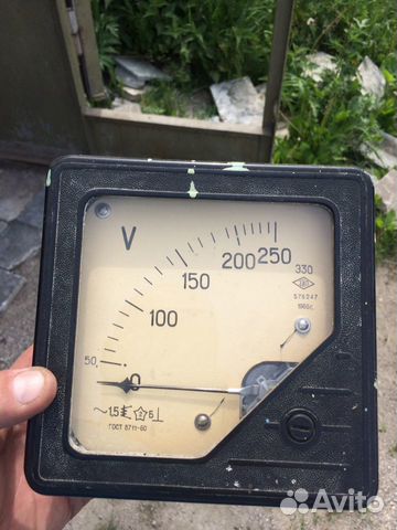 Вольтметр из СССР