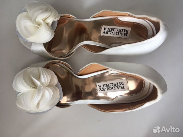 Свадебные туфли badgley mischka