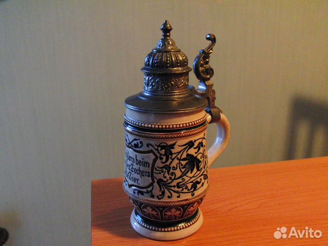 Старинная пивная кружка Reinhold Merkelbach