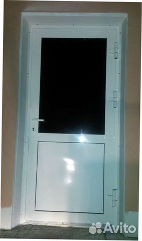 Дверь входная алюминиевая