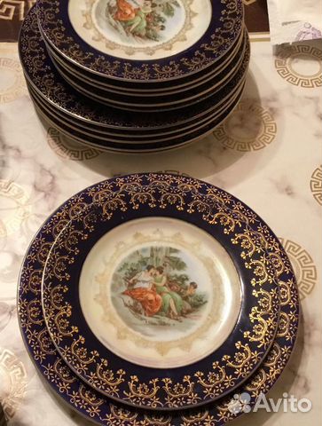 Тарелки фарфор мадонна Япония