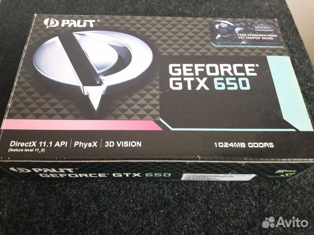 Palit gtx 650