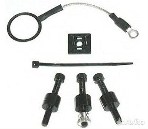 Michell Rega Adaptor plate silver/De Coupling kit Michell Rega Adaptor plate silver/De Coupling kit
