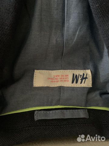 Пиджак для мальчика h&m 110