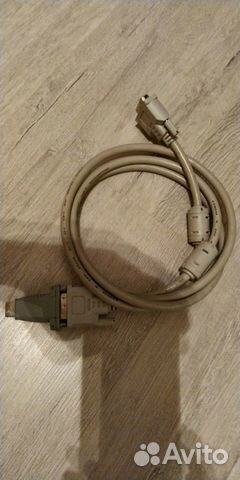 Кабель DVI-D с переходником hdmi