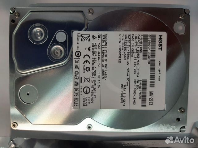 Жесткий диск hgst Ultrastar A7K2000, HUA722050CLA3 Жесткий диск hgst Ultrastar A7K2000, HUA722050CLA3