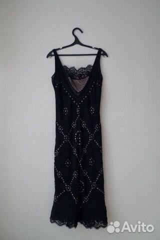 Платье Chloe шёлк шерсть кружево