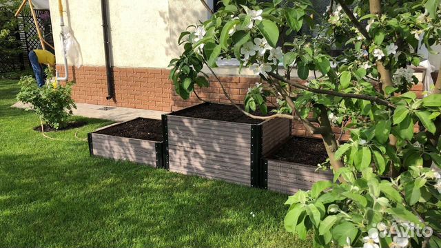 Грядки из дпк красивые и вечные