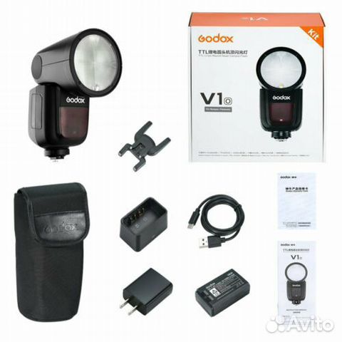 Godox V1 для Canon / Sony / Nikon / Olympus / Fuji