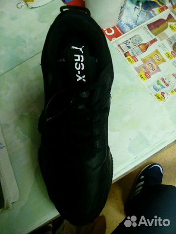Кожаные кроссовки Puma Кожаные кроссовки Puma