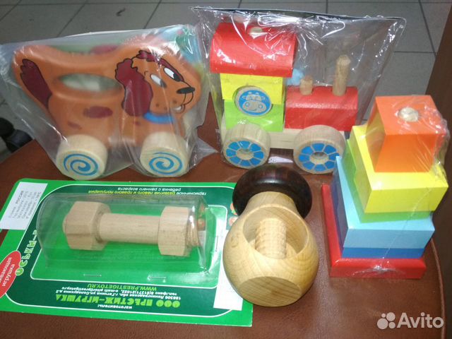 Развивающие деревянные игрушки