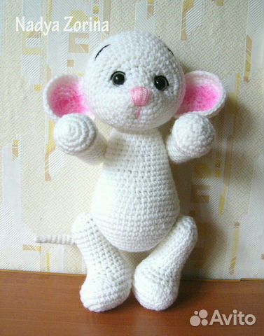 Вязаная мышка