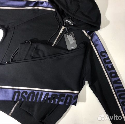 Dsquared2 мужской спортивный костюм с капюшоном Dsquared2 мужской спортивный костюм с капюшоном