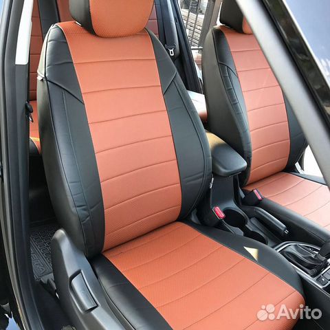 Чехлы на авто из экокожи для Hyundai Sonata