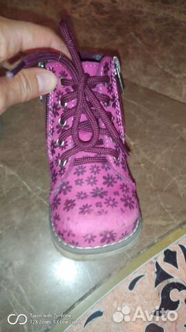 Ботинки для девочки