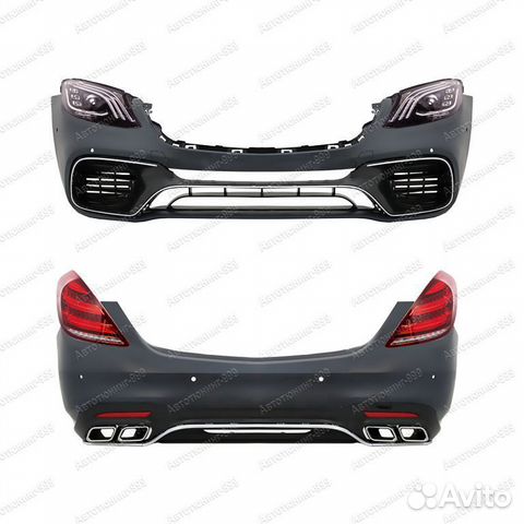 Обвес рестайлинг 63 AMG Mercedes S-klass (W 222) Обвес рестайлинг 63 AMG Mercedes S-klass (W 222)