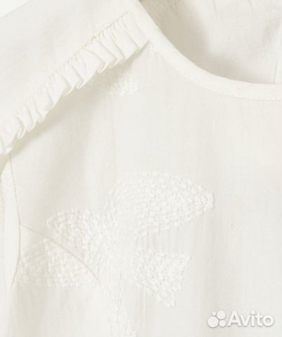 Белое платье с вышивкой. Франция, Tape a Loeil Белое платье с вышивкой. Франция, Tape a Loeil