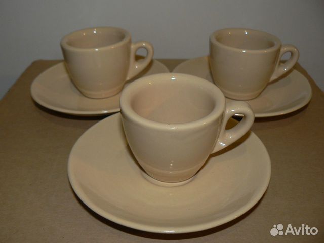 Чайные и кофейные пары керамические