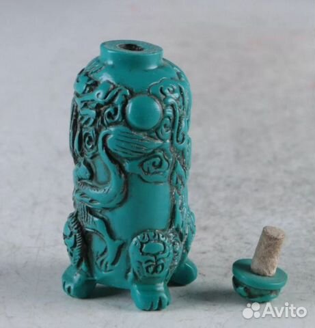 Флакон для духов и масел камень Флакон для духов и масел камень