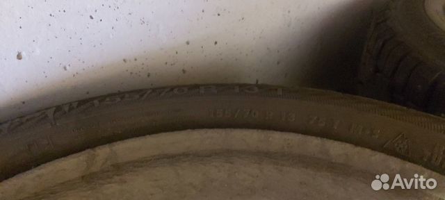 Шины Gislaved Nord Frost R13 155/70 75T на дисках Шины Gislaved Nord Frost R13 155/70 75T на дисках
