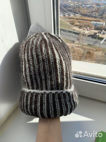 Шапка новая зимняя вязаная