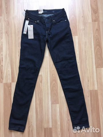 Джинсы levi’s skinny новые с этикеткой и бирками W