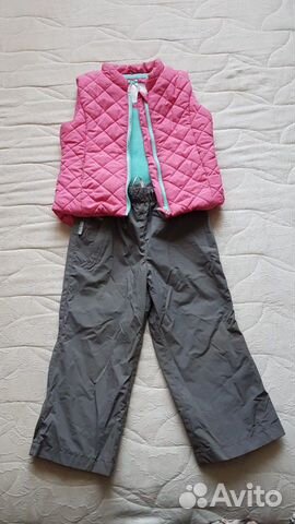 Штаны, безрукавка, сапожки