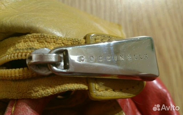 Сумка кожаная Coccinelle