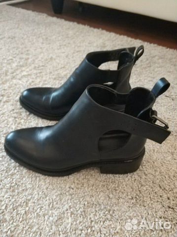 Ботинки черные Zara Ботинки черные Zara