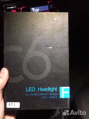 LED Лампы C6 - H1 +Диодные дхо