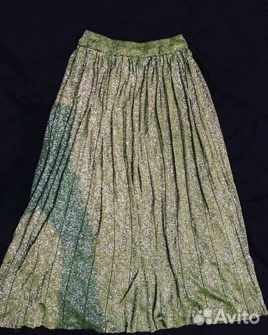 Юбка трикотажная миди плиссе Юбка трикотажная миди плиссе