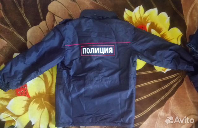 Куртка демисезонная демисезонка полиция р 48-4 + ш