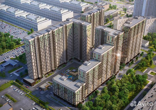 3-к квартира, 78.8 м², 4/22 эт.