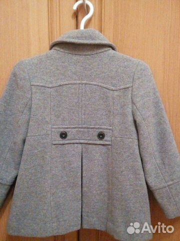 Теплое пальто Zara р.104 Теплое пальто Zara р.104
