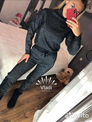 Костюм из люрекса